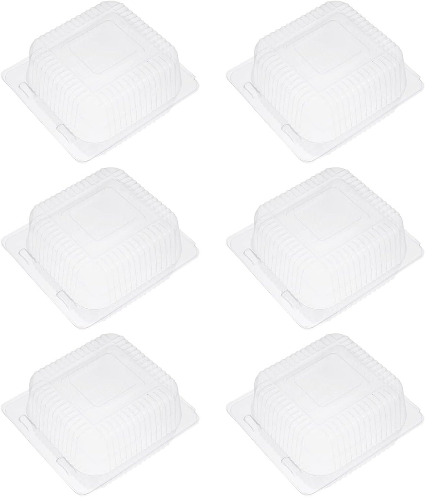 100pcs Baking Dessert Boxes Pastry Containers for Cake Bread and Hamburgers for Parties and Events