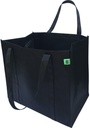 5 Piece Large Reusable Reinforced Collapsible Shopping Bags Grocery Tote Bag Set