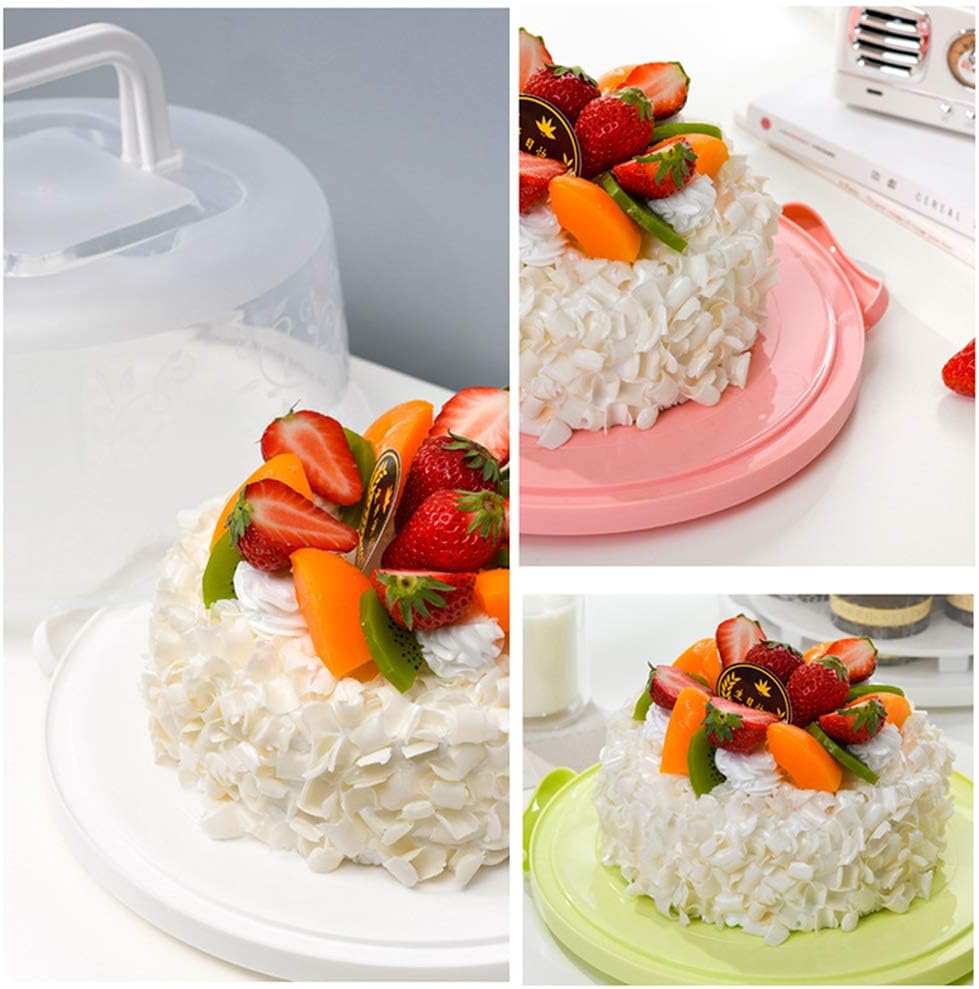 Cake Stand, Odorless Transparent PP, No Displacement, Easy to Carry, Cake Carrier for Cake Display ()