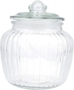 Glass Sealing Jar Transparent Storage Container with Cover Kitchen Storage for Spices and Cereals for Home Organization