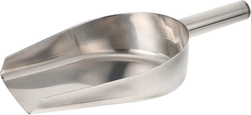 Commercial Grade Stainless Steel Shovel Ice Cube Scoop Digging Tool for Winter