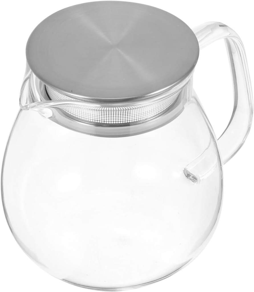 KICHOUSE 1pc Coffee Maker with Scale Glass Teapot Manual Brewed Coffee Pot for Home Office Hotel Simple Structure for Easy Operation