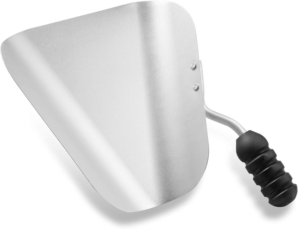 Olde Midway Commercial Popcorn Scoop, Aluminum Speed Scooper for Filling Bags and Boxes