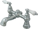 Kingston Brass CC1130T1 Vintage Clawfoot Tub Faucet, 7-Inch Center, Polished Chrome