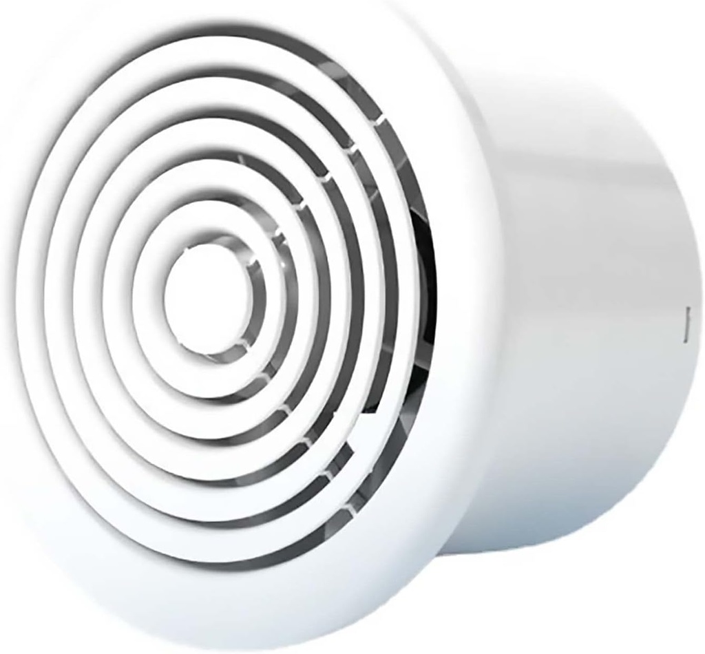 HAILM Exhaust Fan, Window Fans with Exhaust and Intake,Bathroom Fan,Home Ventilation Unit,Bathroom Ceiling Fan,Seven Leaf Vent Fan for Kitchen,Bathroom, Bedroom,6in