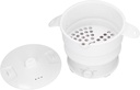 Foldable , 1.2L Food Grade Silicone Cookerware Boiling Water Steamer Travel Foldable Electric Pot for Camping (US Plug 110V)