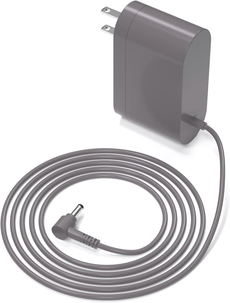 WUKUR 30.45V Vacuum Charger Compatible with Dyson V10 V11 V12 V15 SV12 SV14 SV16 SV20 SV22 Cordless Vacuum, 5.9FT/1.8M Charging Cord Compatible with Dyson Vacuum Charger