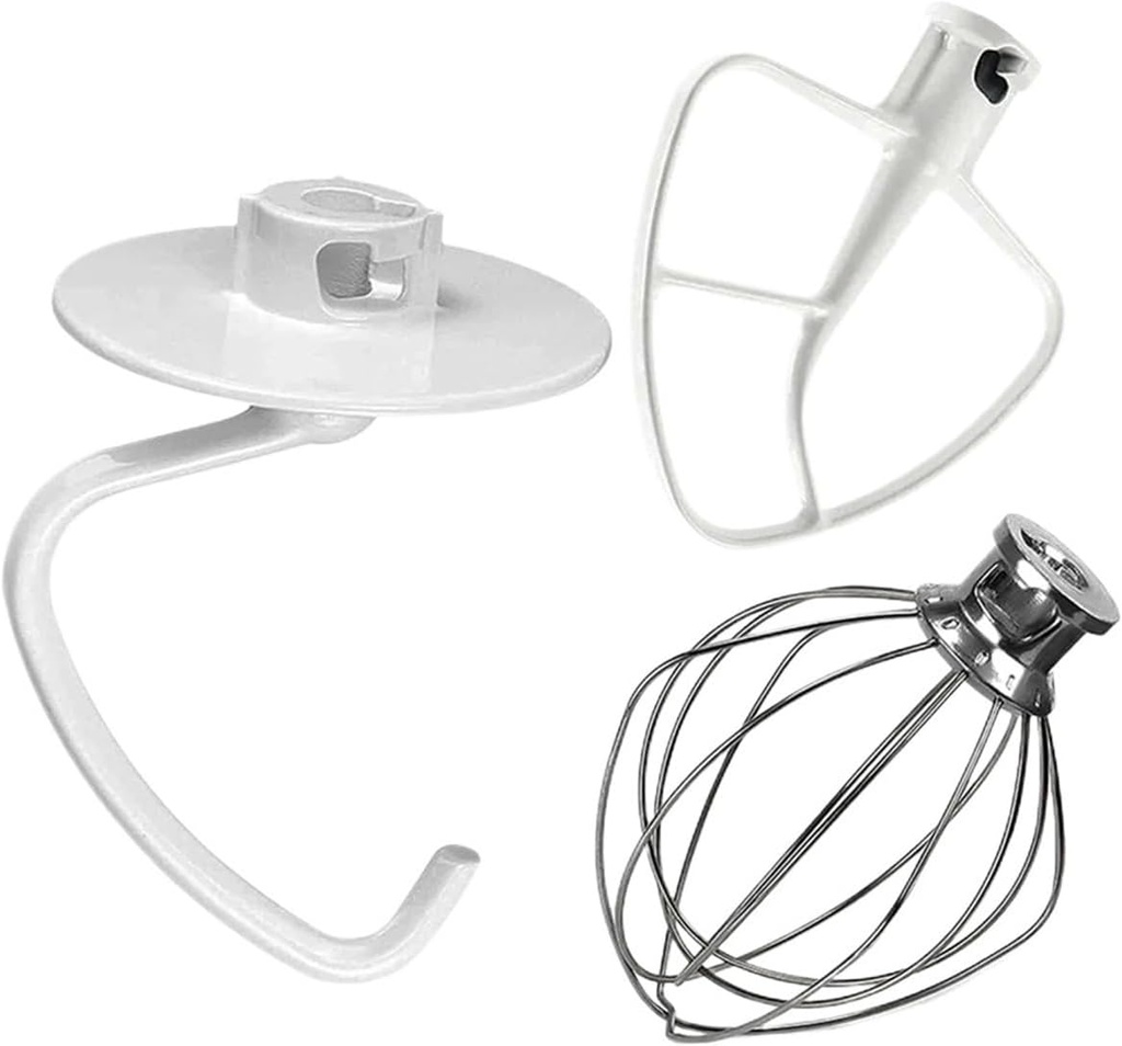 For Kitchen Aide Assecories 4.5-5 Qt Tilt-Head Stand Mixers,Compatible For Kitchenaid,Paddle Attachment For K45B / K5THCB / K5THBS