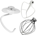 For Kitchen Aide Assecories 4.5-5 Qt Tilt-Head Stand Mixers,Compatible For Kitchenaid,Paddle Attachment For K45B / K5THCB / K5THBS
