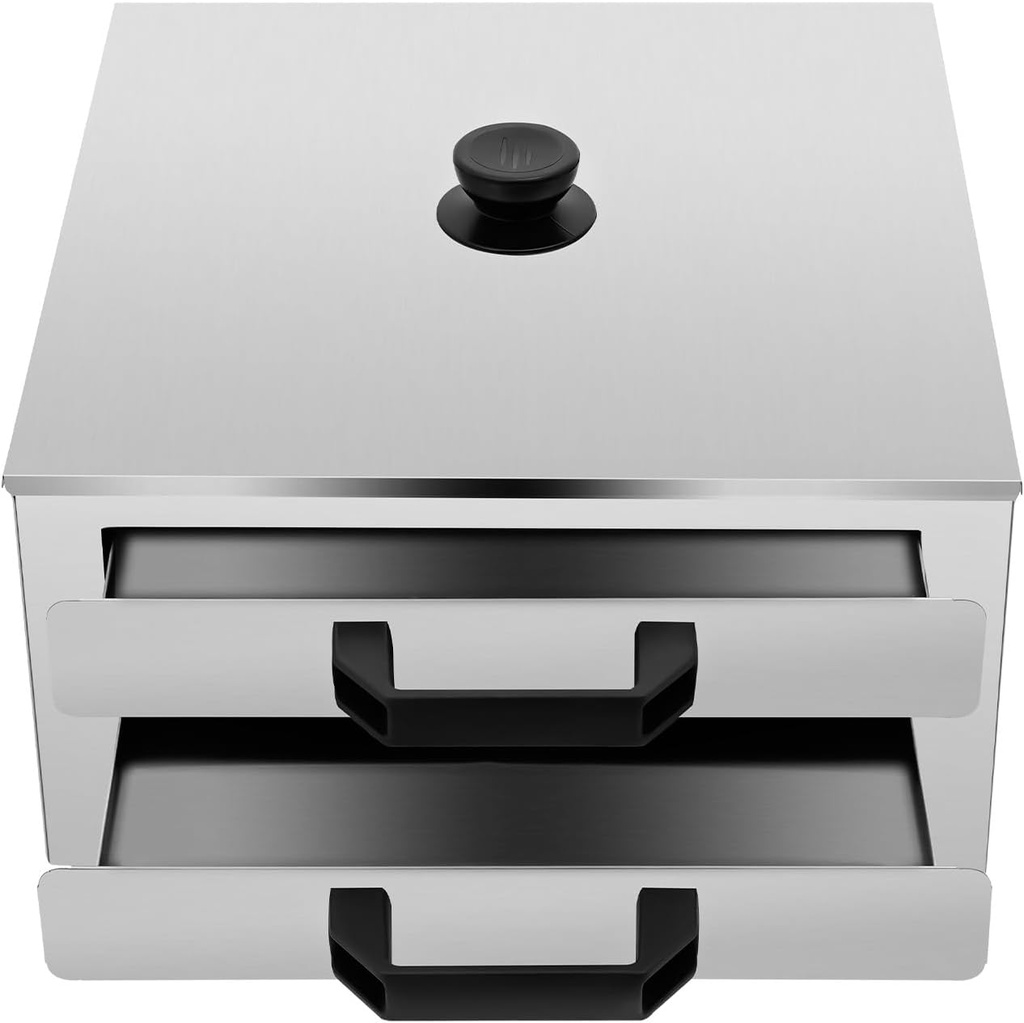 Double-Tier Cantonese Rice Noodle Roll Machine, 304 Stainless Steel Chinese Food Steamer with Anti-Scald Handles, Fits Electric, Induction, Gas Stoves, For Home, Breakfast Shops