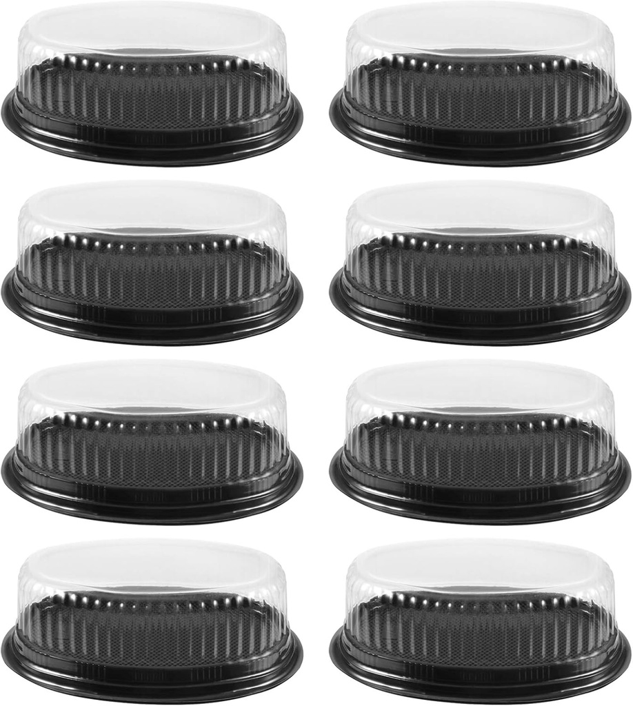 Hemoton 10pcs Portable Cake Boxes Dessert Containers for Parties Weddings and Birthdays Stylish Cake Packing Box for Treats and Safe