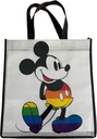 Legacy Licensing Partners Disney's Mickey Mouse and Friends Rainbow Gay Pride Collection Large Reusable Tote Bag