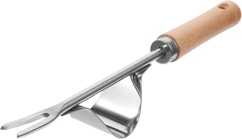 SUPVOX 1pc Weeding Fork Manual Hand Tool for Removing Roots and Dandelions Lightweight Garden Digging Tool for Home Lawn and Park Use
