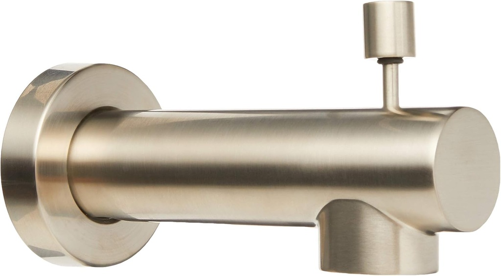 GROHE 13366EN0 Concetto Bathtub Faucet Tub Spout with Shower Diverter, Brass, Brushed Nickel Infinity Finish
