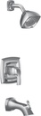 Moen UT2693EP Voss Collection M-CORE 2-Series 1-Handle Tub and Shower Trim Kit, Valve Required, Chrome