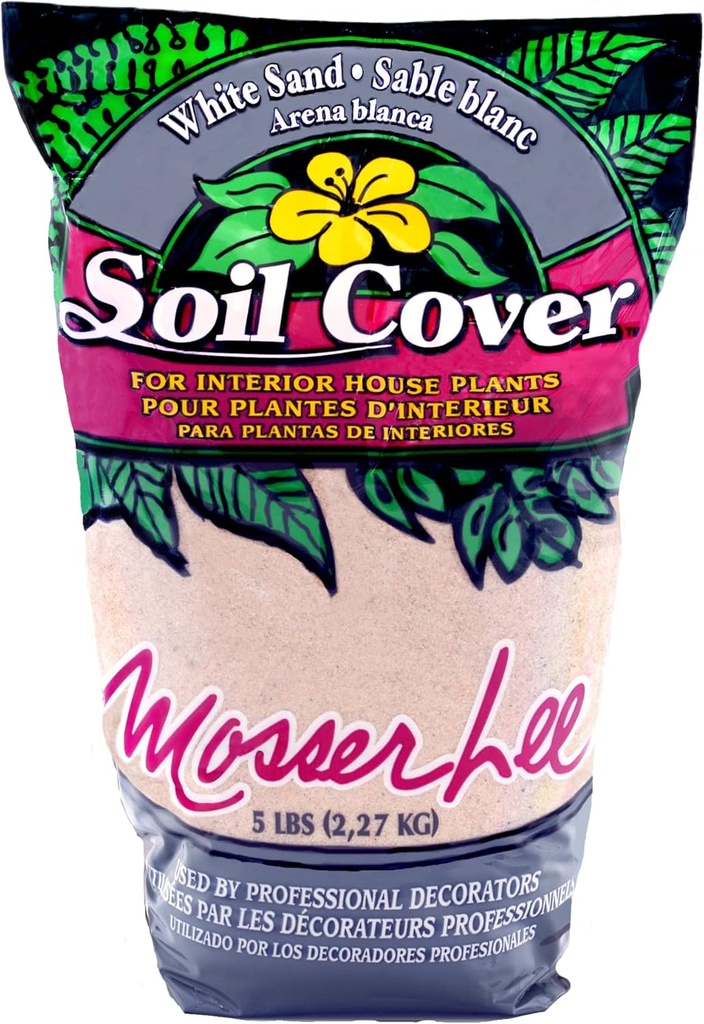 Mosser Lee ML1111 White Sand Soil Cover, 5 lb.