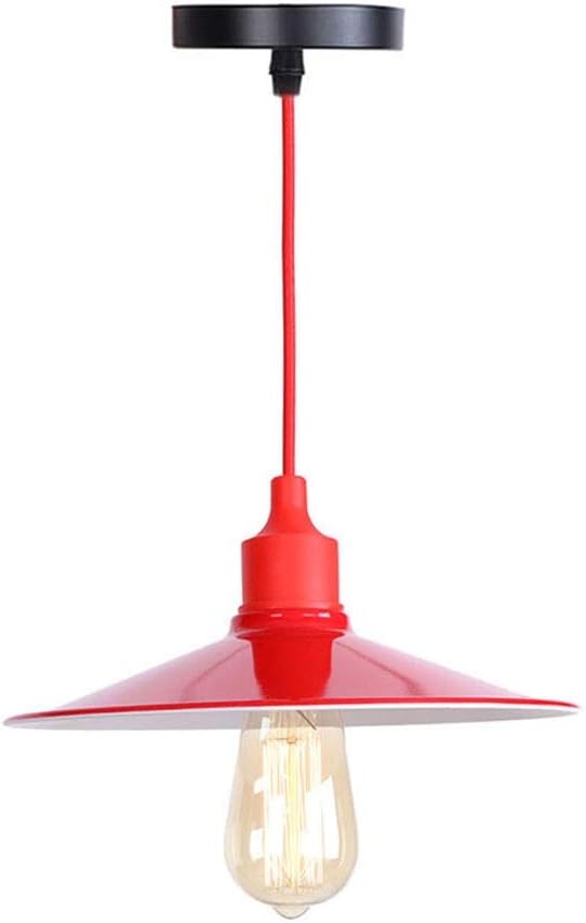 Postmodern Pendant Lights Loft Russia Pendant Lamp Iron PVC Hanging Lamp Lampshade for Kitchen Dining Home Lighting E27 AC 110V-240V Flush Mount Light (Color : 26cm)
