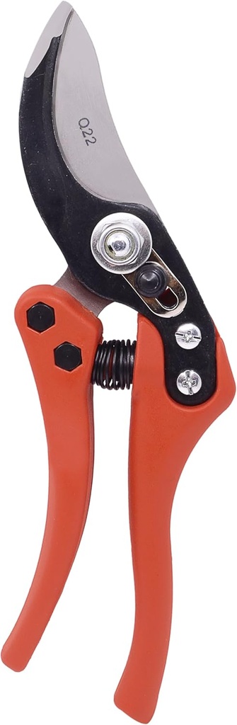 Zenport Q22 Euro-Pro Large Horticulture Pruner, 1-Inch Cut, 9-Inch Long