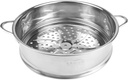 Stainless Steel Steamer Pot 7.8 Inches Round Cooking Rack Food Steamer Basket Insert for Kitchen Dim Sum Dumplings Bun(20cm)