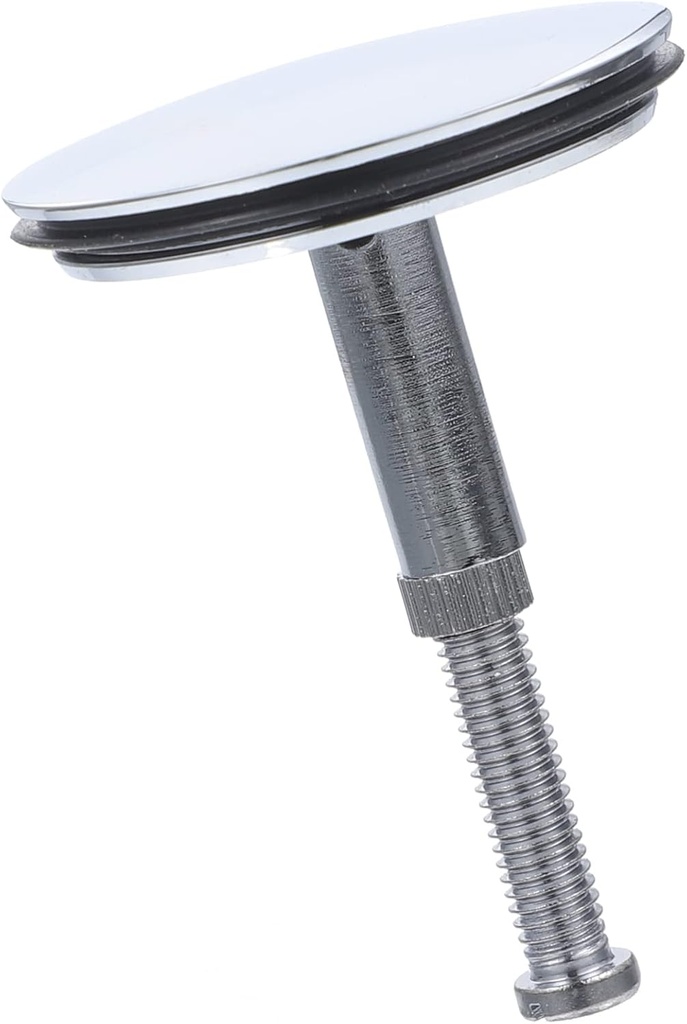 Bathtub Drain Stopper Replacement: Tub Drain Hair Catcher Bath Tub Sink Plug Rotary Bathroom Sink Cover Accessories for Kitchen Washbasin Black 6.7X4.3X4.3CM