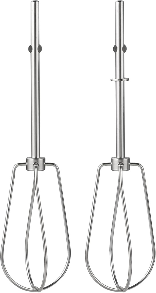 Hand Mixer Turbo Beaters, suitable for KitchenAid W10490648, KHM2B, AP5644233, PS4082859