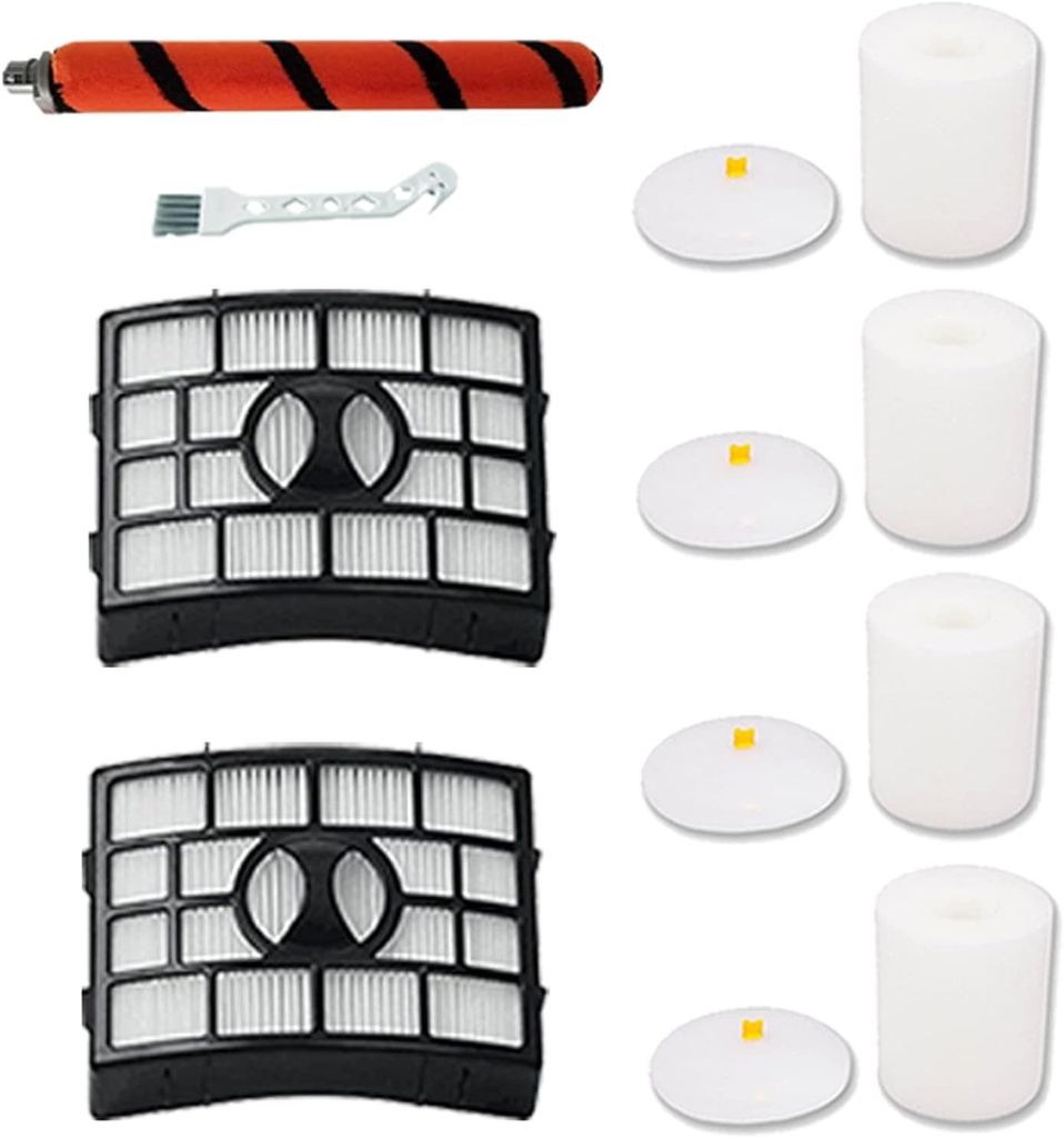 Replacement Brush Roll Filters Compatible with Shark Apex DuoClean AZ1000 AZ1002 AZ1003BRN AX950 AX951 AX952 NV830 NV831 NV835 ZU881 ZU885 Vacuum,Part # 1173FT950,XFF650 and XHF650