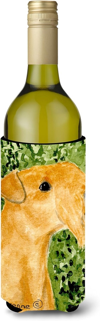 Caroline's Treasures SS8804LITERK Lakeland Terrier Wine Bottle Hugger Bottle Cooler Sleeve Hugger Machine Washable Collapsible Insulator Beverage Insulated Holder