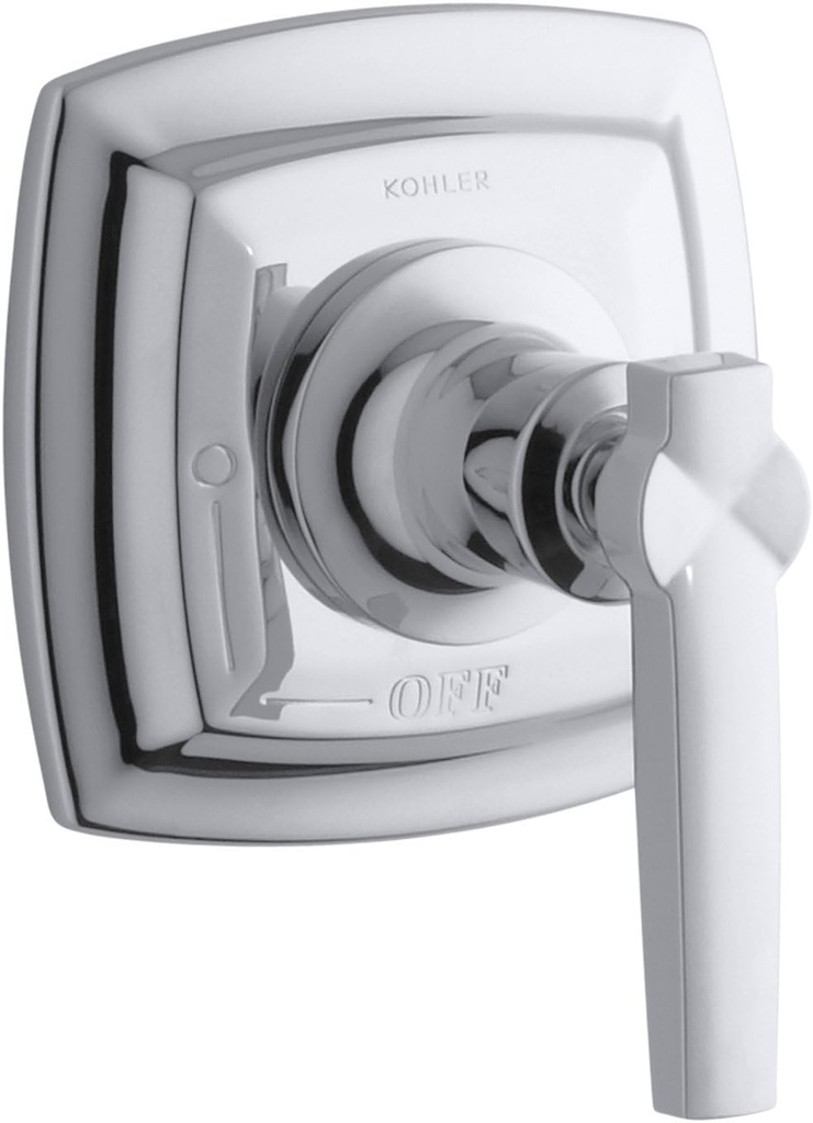 KOHLER K-T16241-4-CP Margaux Volume Control Trim with Lever Handle, Polished Chrome