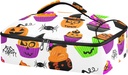 Burbuja Colorful Halloween Cupcakes Casserole Carrier for Hot or Cold Food, Insulated Casserole Carrier Bag Case with Dish Storage, Portable Thermal Tote Bag for Parties Potluck Picnic Camping