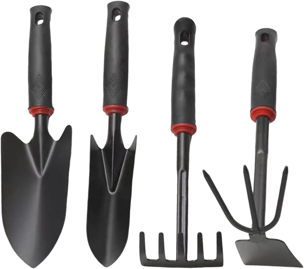 Gardening Tools - 4X Garden Tool Organizer | Heavy Duty Gardening Tools Set | Uprooting Weeding Tool | Gardening Hand Tools | Heavy Duty Planting Tools | Rust-Proof Digging Gadgets for Women Men