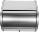 Cabilock Multi-function Metal Bread Box with Capacity for Kitchen Storage Compact Design for Countertop Organization for Bread and Desserts