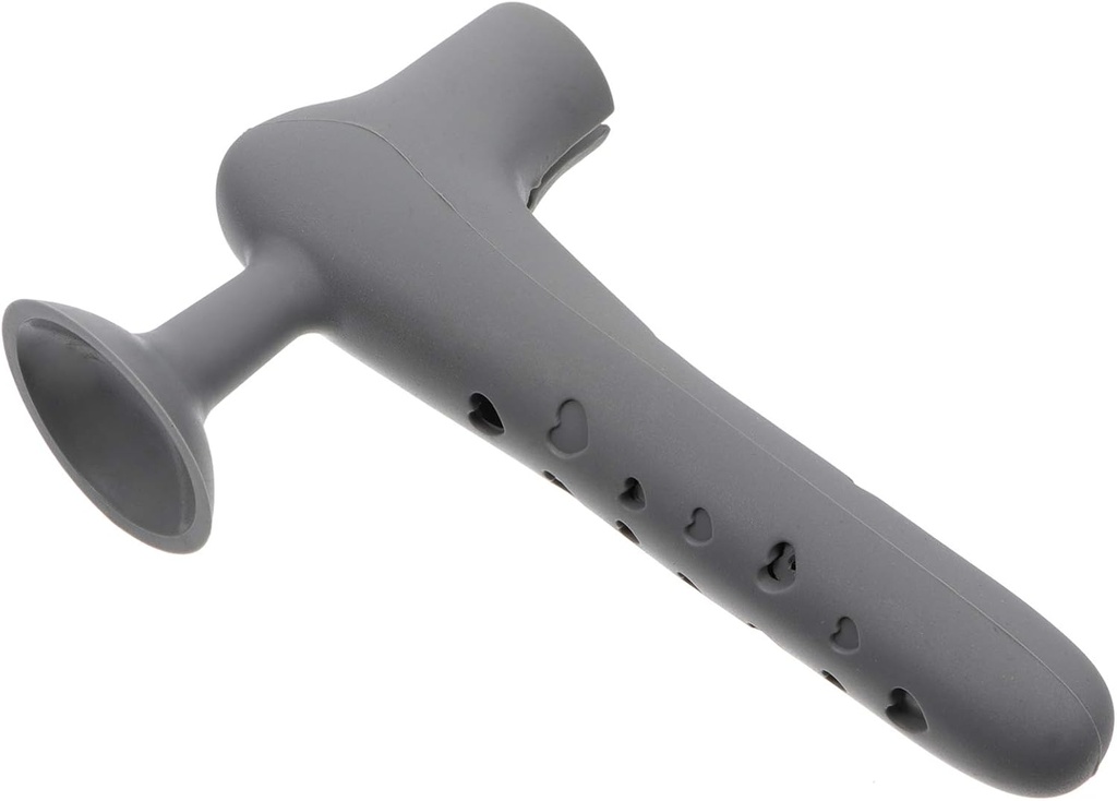 Silicone Door Handle Cover Sleeve Safety Door Knob Protector Cover Guarder Crashproof Suction Cup Door knob Cushion Grey