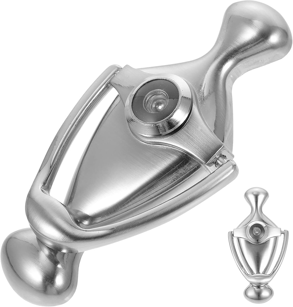 Zinc Alloy Door Viewer with Peephole and Security Knocker Durable Design for Front Doors Hotels and Homes Safe and Long-Lasting Construction for Enhanced Security