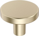 Amerock BP36904BBZ | Versa 1-3/8 inch (35mm) Diameter Golden Champagne Cabinet Knob | Kitchen Cabinet Hardware | Furniture Hardware | Drawer Handle