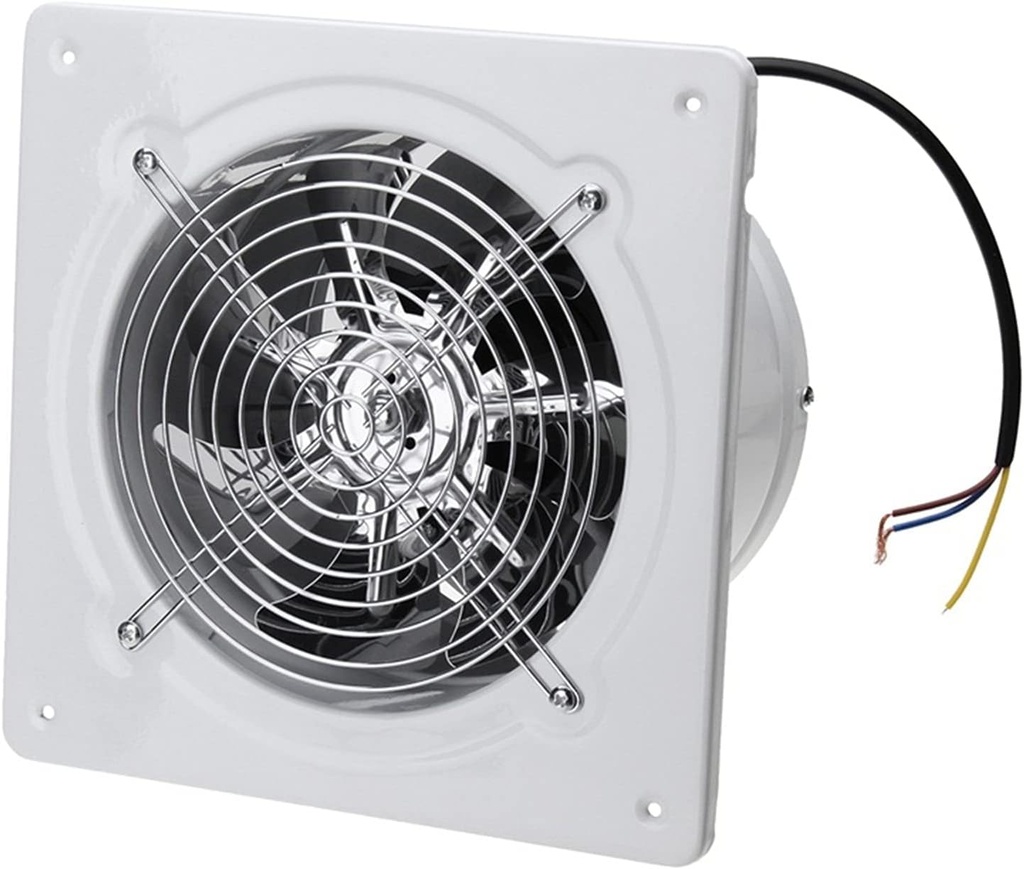 Ventilation Fans 4 Inch 20W High Speed Exhaust Fan Toilet Kitchen Bathroom Hanging Wall Window Glass Small Ventilator Extractor Exhaust Fans,White Exhaust Fan,White-135MM_135MM