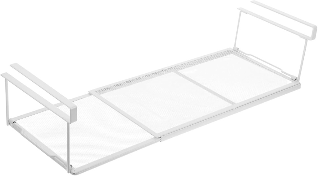 under Shelf Storage Basket Organizer Hanging Wire Basket for Kitchen Pantry Laundry Room Desk Versatile Storage for Home and Restaurant Use