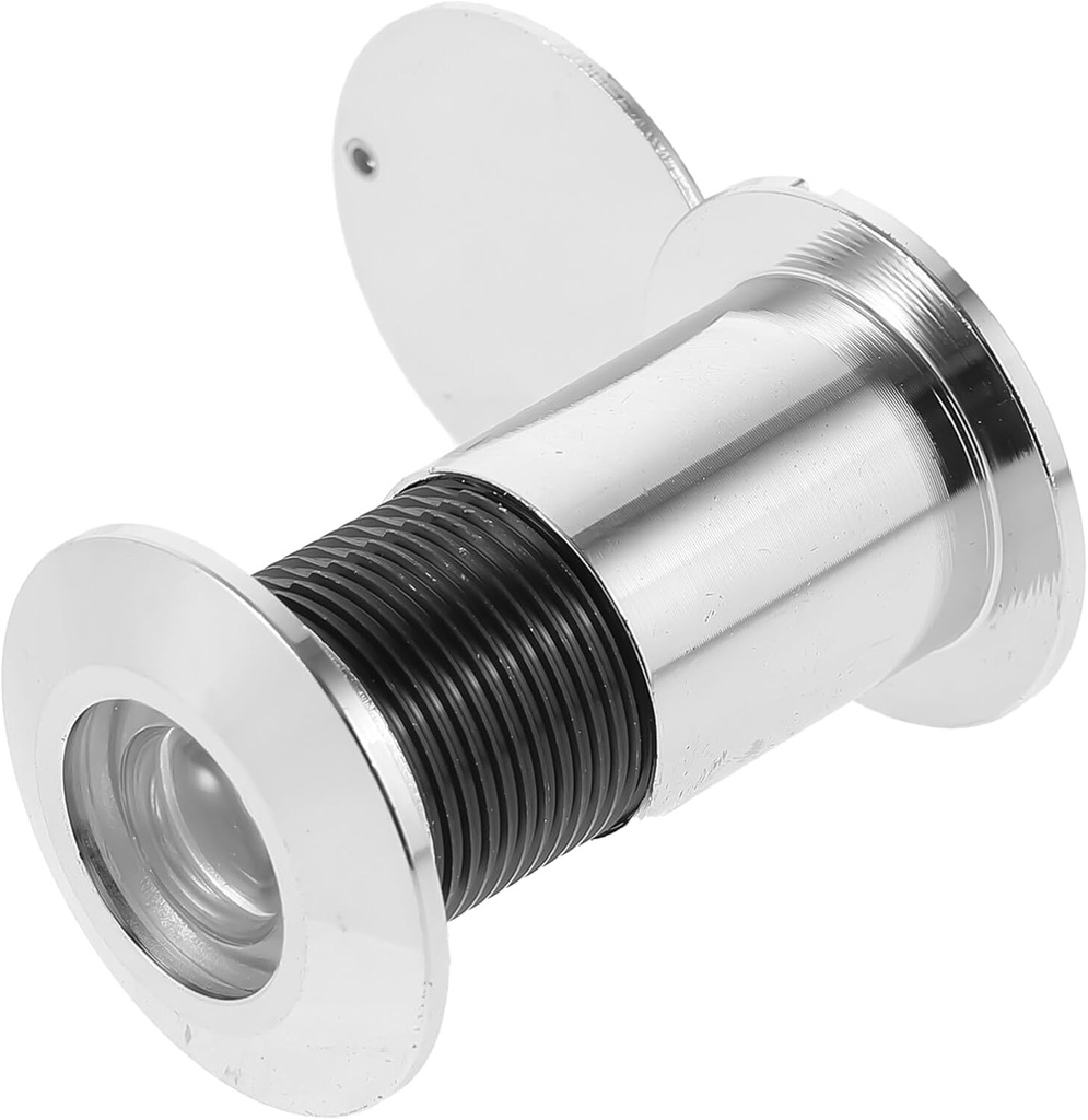 Housoutil Door Viewer,Stainless Steel Glass Lens 220-degree Door Peephole with Heavy Duty Privacy Cover for 1.81-2.99 Doors, Door Peephole Replacement for Home Office Hotel