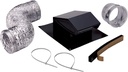 Broan-NuTone RVK1A Roof Vent Kit, Black