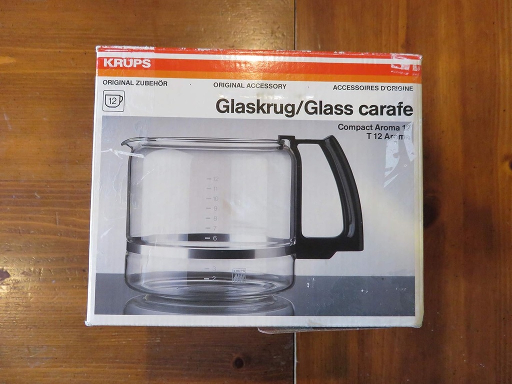 Krups Replacement Carafe, Black, DISCONTINUED