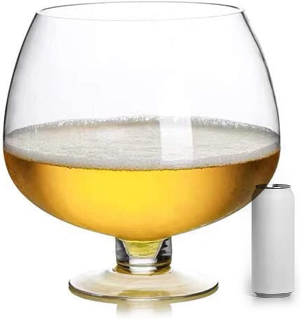 Glass Giant Oversized Goblet Glass Extra Large 6000 ml Draft Beer Glass Large Large Capacity Bar Surprise Drinkware Large Wine Glass,Wine Cork Storage,120oz
