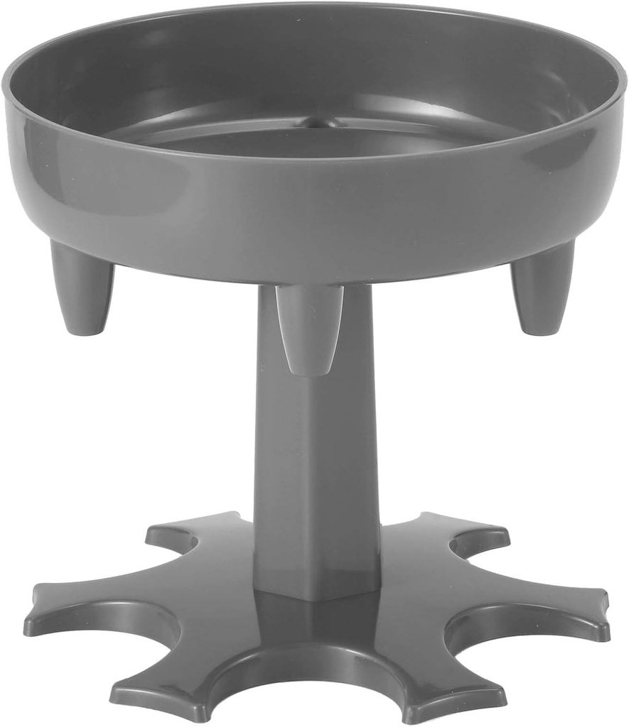 FIRSTONE Shot Glass Dispenser and Holder Multiple 6 Shot Dispenser Bar Shot Dispenser Cocktail Dispenser Party Festival Gift (Grey)