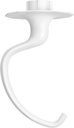 K5ADH Dough Hook for KitchenAid 6 Quart Bowl-Lift Stand Mixer, Dough Hook Replacement for KitchenAid Professional 600 Series Mixers, White