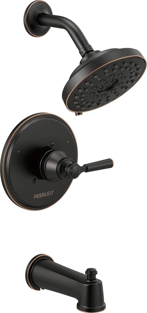 Peerless PTT14423-OB Westchester Tub/Shower Trim Single Handle 14S, Oil-Rubbed Bronze