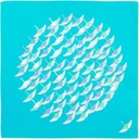 Japanese wrapping cloth japanese FUROSHIKI Small 19.68×19.68inches Bag GIFT Bag Gift BOX Bule Crane fl-61602332