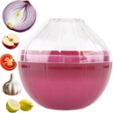 Reusable Onion & Tomato Storage Containers - Freshness Saver Keepers with Transparent lid Organizer for Fridge, Onion Holder Storage Onions Keeper for Refrigerator, Fruit Storages Box