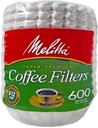 Melitta Coffee Filters, Basket, Pack Of 600