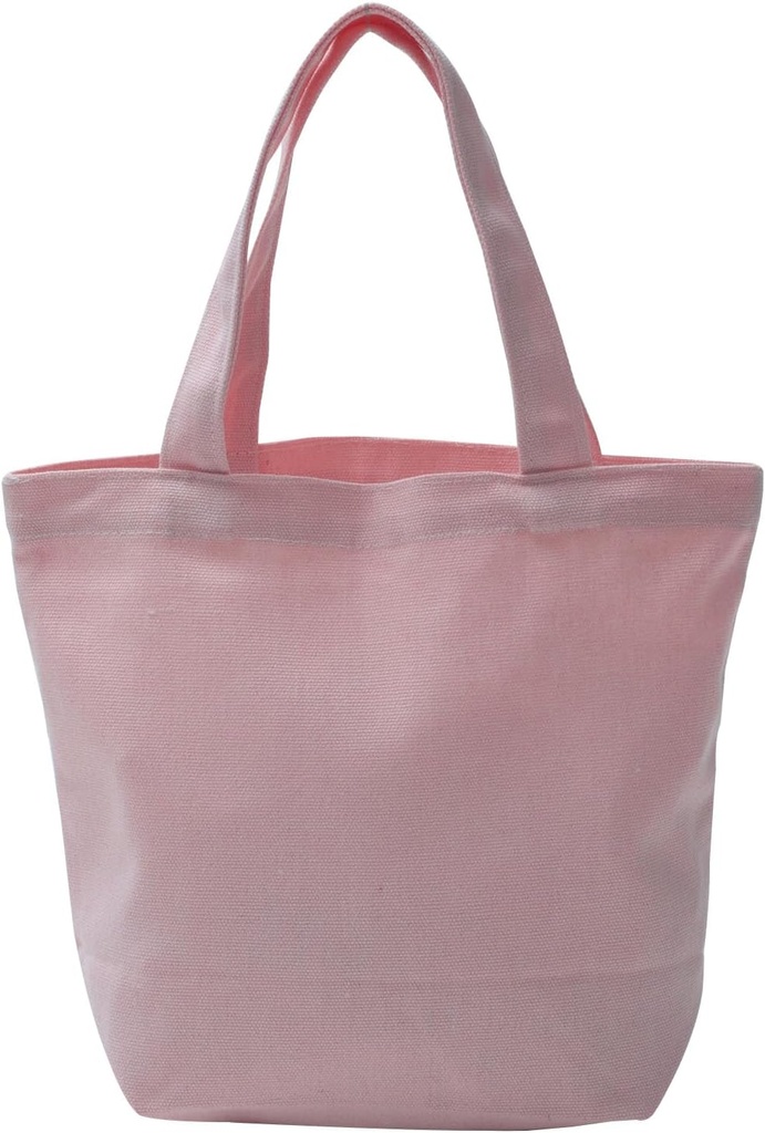 PATIKIL Canvas Tote Bag for Women Small Canvas Bag Cotton Sturdy Reusable Mini Tote Bag Washable DIY for Lunch Bento