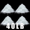 4 Pcs 10 Lb 3/4'' (19 mm) Fiberglass for Concrete Cement Mortar Mix, Reinforcement Anti Seepage Anti Cracking White Fibers Fiberglass for Concrete Building Walls Garden Floor