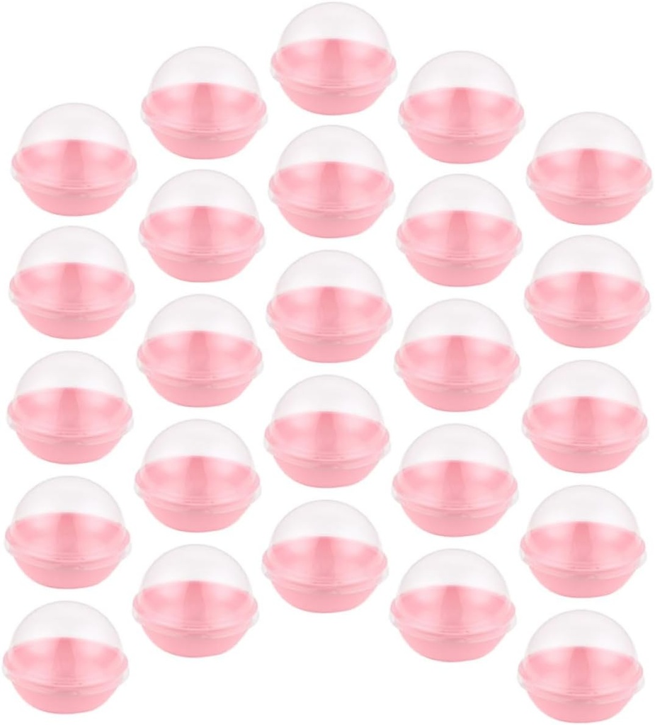 DECHOUS 100pcs Egg Yolk Puff Moon Cake Packing Box Mini Cupcake Box Baking Packaging