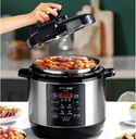 Rice Cooker - Stainless Steel Household Rice Cooker, Uncoated Healthy Rice Cooker, Steam Up and Down Boil Digital Slow Cooker, Thickened Liner, Rapid Heat Conduction(2.5L)